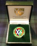 Coin -  Robert Burns -  Enamelled